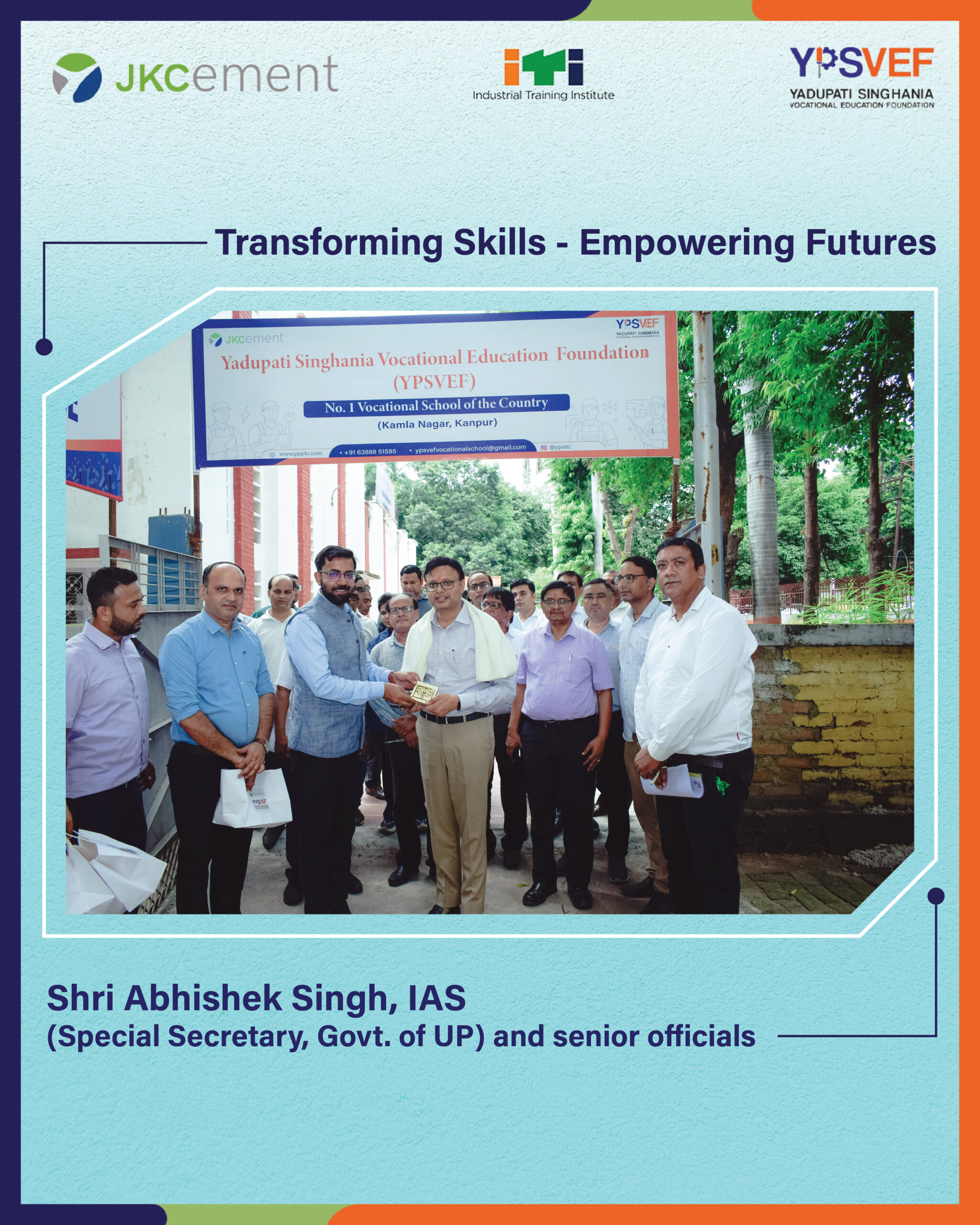 Visit of Shri Abhishek Singh, IAS (Special Secretary, Govt. of UP)